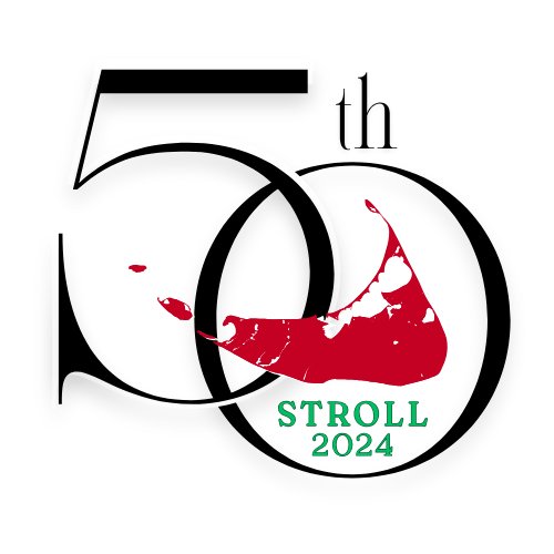 50th Stroll 2024 commemorative logo